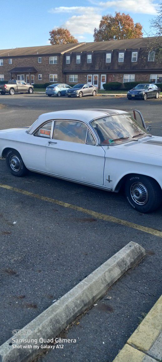 1963 Chevy Corvair 2dr Coupe.70,000 Miles 