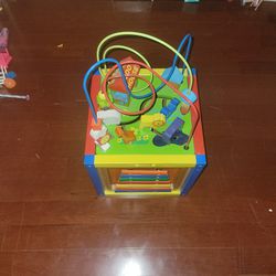 5 Sided Toddler Play Box