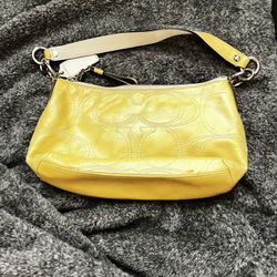 Yellow Coach Purse 