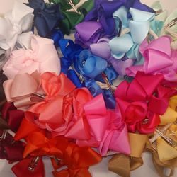 Hair Bows - Assorted Colors
