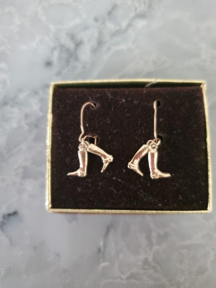 Riding Boots Earrings