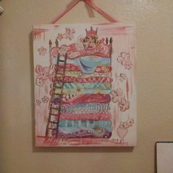 Princess Canvas Print *SPARKLY*