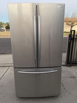 Refrigerator Samsung Stainless Steel 