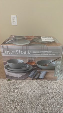 Costco Over&back 16-piece dinner set