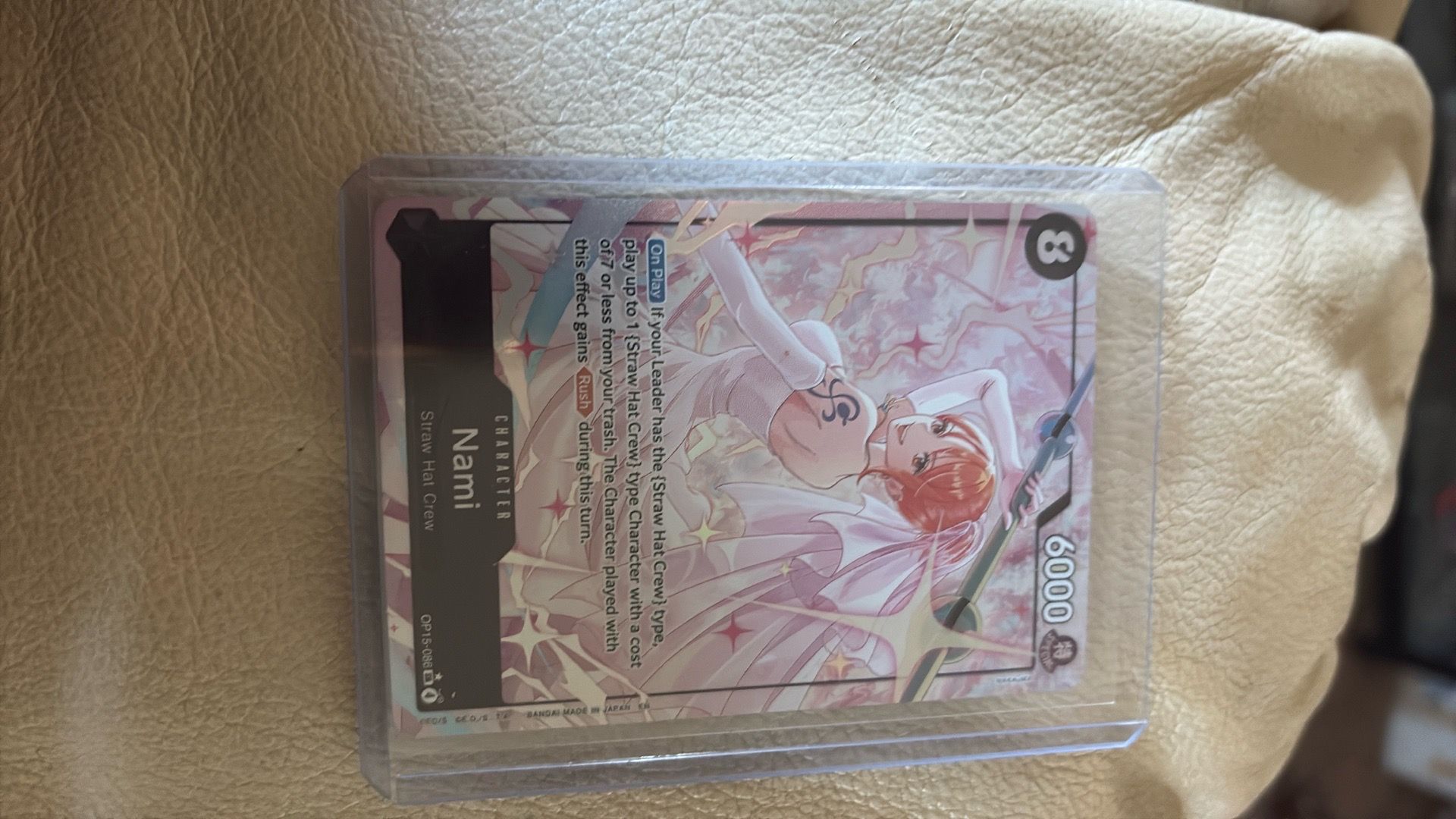Nami one piece card