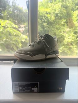 Jordan 3 Preschool Size 13c