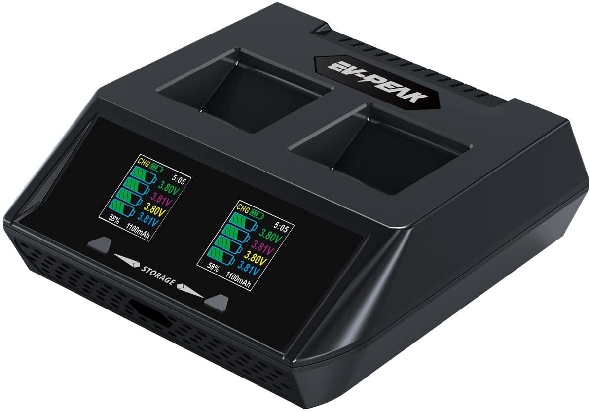 EV-PEAK DY3 Intelligent Balance Battery Charger Discharge For Yuneec Typhoon H480 Drone