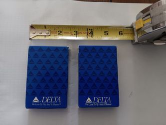 Delta Airlines Cards New Unopened 2 Decks
