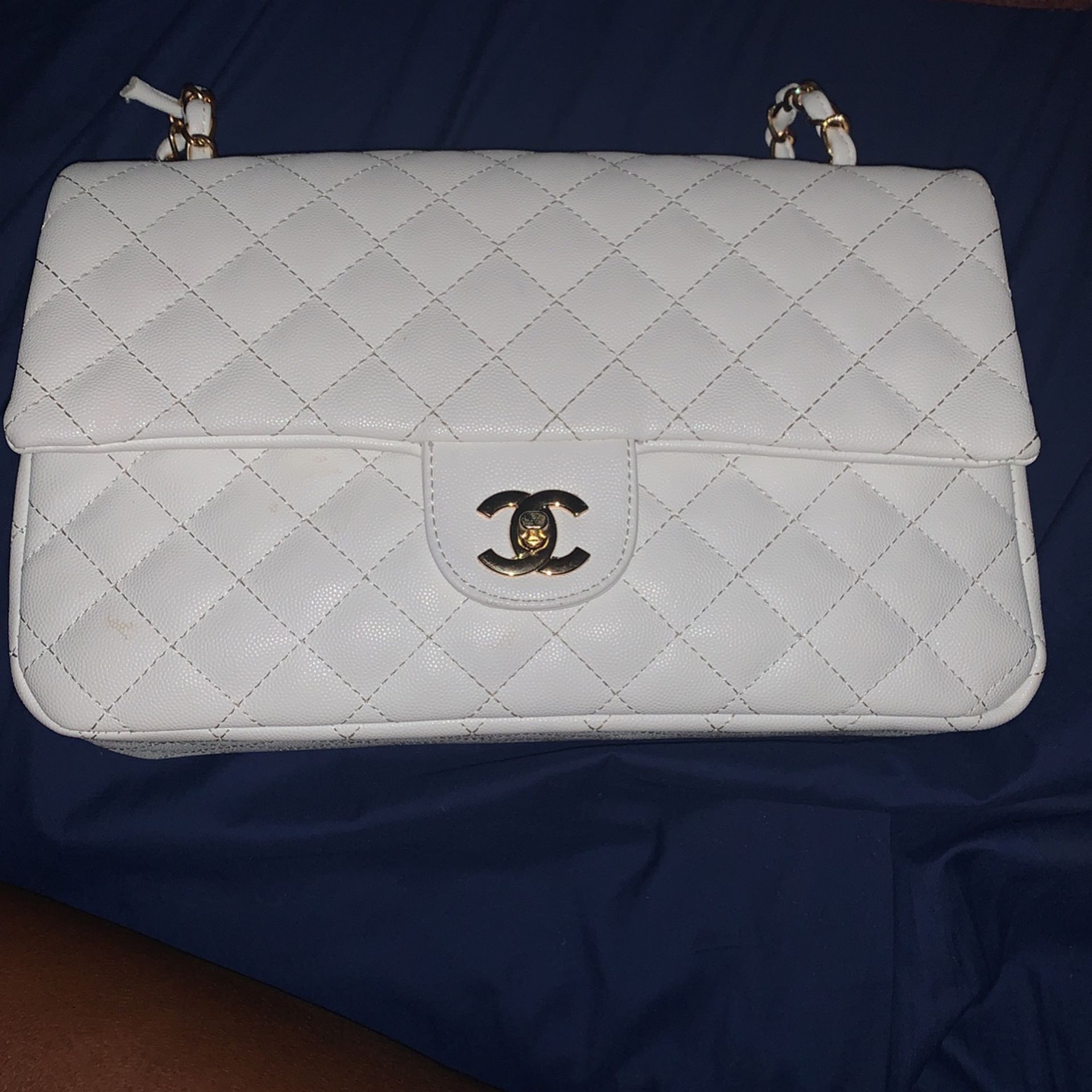 White Chanel Bag