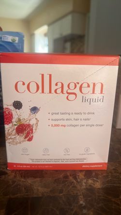 Youtheory Collagen Liquid – 12 porciones, sabor frutos rojos