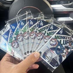 Monkey D. Luffy Dodger Cards