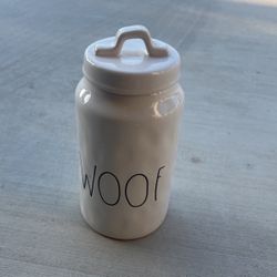 Rae Dunn Dog Treat Holder 