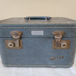 Vintage Monarch Train Case & Travel Bag