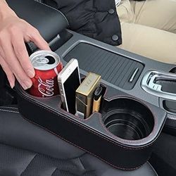 New Cup holder for car, slip between seats.