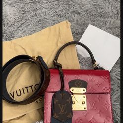 Authentic Louis Vuitton spring Street Scarlet 