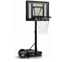 Brand New Swimming Pool Basketball Hoop Set. Durable Steel Basketball Backboard and Rim with Pool Basketball Ball, Pump&Tools. Pool Hoop for Outdoor U