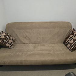 Wooden Futon With Bed ( Foldable Couch)