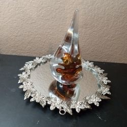 STUNNING Signed Miriam Pyrcak 6" Sculptural Paper Weight Made in Poland

