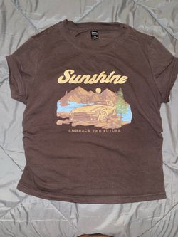 Cute BROWN Large Shirt