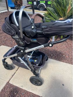 mockingbird stroller and car seat $250