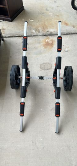 Yak attack tow n stow kayak cart