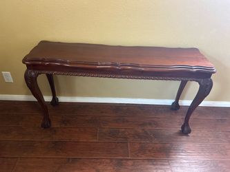 Vintage  mahogany couch table