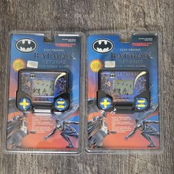 VINTAGE 1992 TIGER ELECTRONIC BATMAN RETURNS NEW PACKAGE SEALED Penguin Catwoman