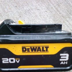 DeWalt BCP 115 12v/20v Lithium Ion Battery Charger With 20v Battery 3AH