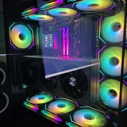 Gaming PC -9070 XT Sapphire Nitro +, Ryzen 7 7800X3D, 32 GB DDR5, NZXT H9 ELITE 2TB NVME