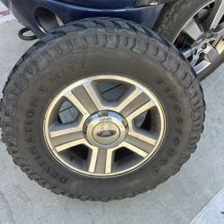Set Of Rims And Tires