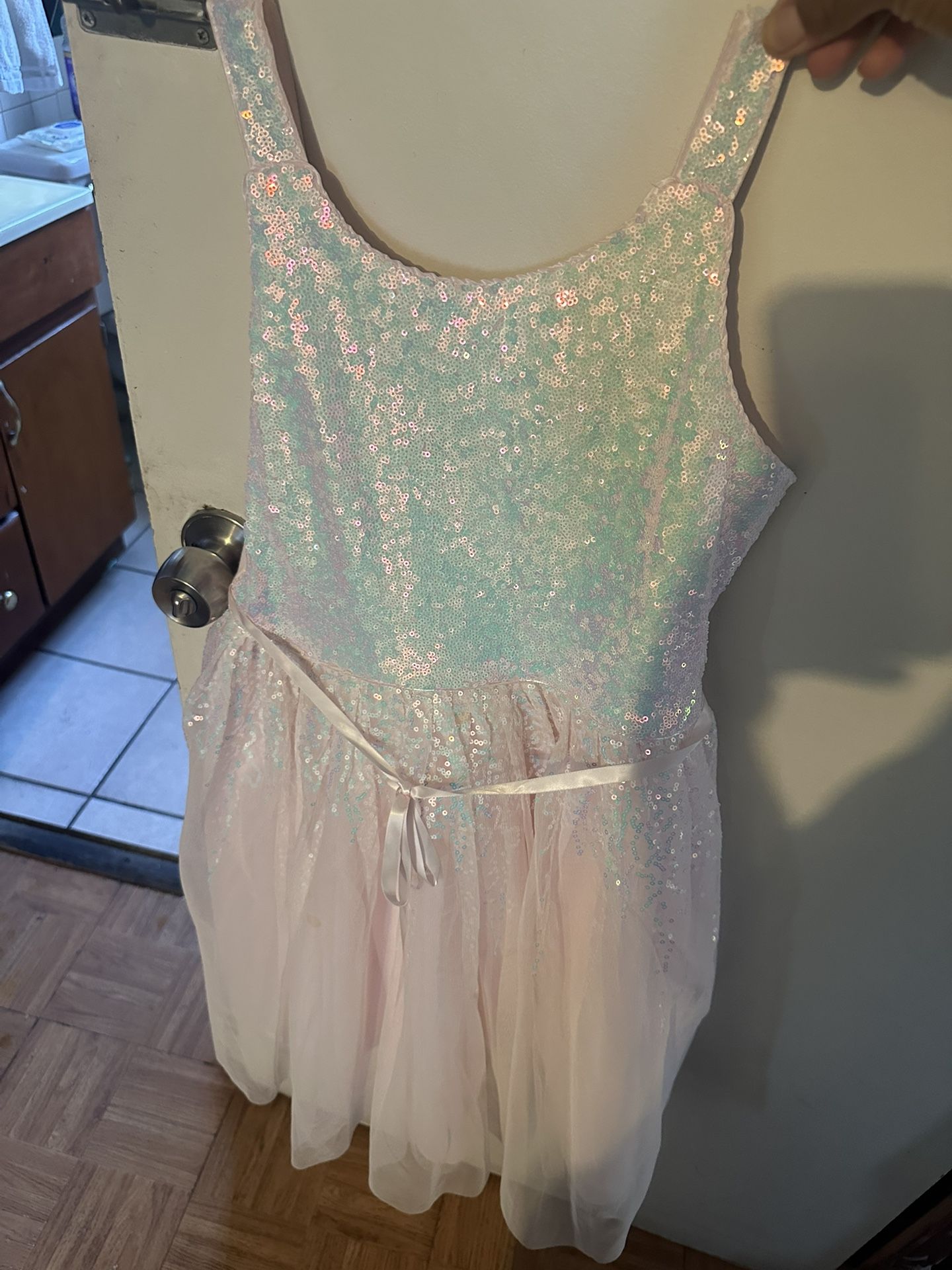 Pink Girl Dress Size L(14)