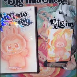 Big Into Energy Labubu Happiness