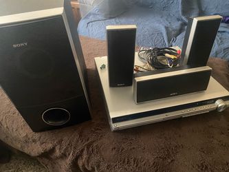 Sony- receiver and speaker system