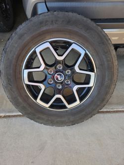 Bronco wheels and tires