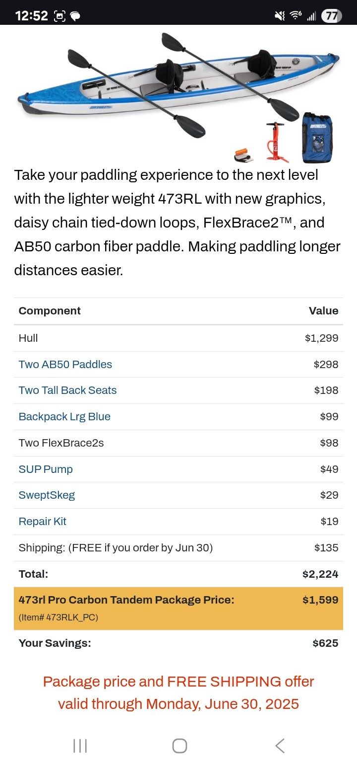 Kayak Sea Eagle 473rl
