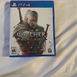 The Witcher Wild Hunt Ps4