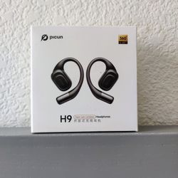 Open Ear Headphones, Adjustable Ear Hooks, Ultra Comfort, Snug Fit, Noise Isolation 
