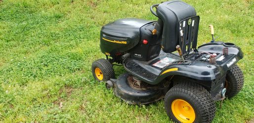 Used poulan pro riding lawn mower for sale sale