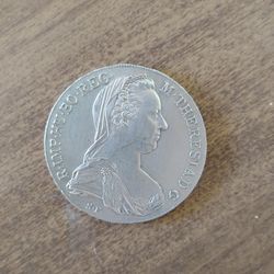 Maria Theresa Thaler 1780 Silver Coin