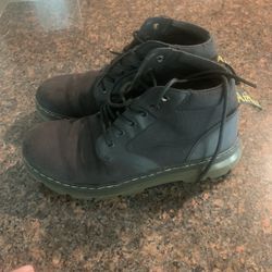 Used DR. MARTIN BONNY canvas Hiking Boots