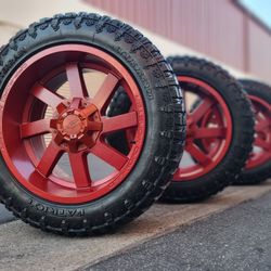 Wheels 20x10 6 Lugs Chevy  Or Ford