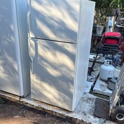 Modern White Refrigerator 