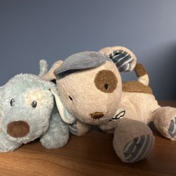 Baby boy puppies stuffies bundle 