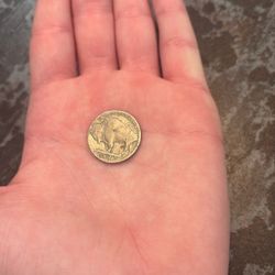 Usa buffalo nickel 1924 