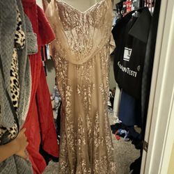 Gold Gown Dress 