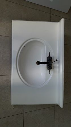 FREE — bathroom vanity countertop