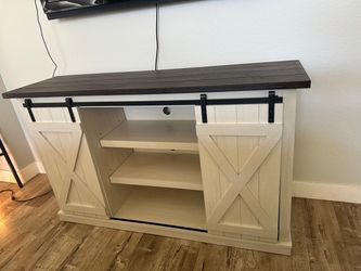 Entertainment Center and TV.