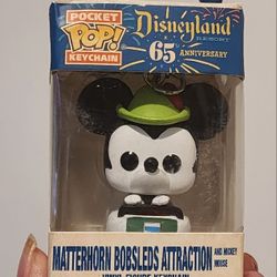 Disney Pocket Funko Pop Keychain Matterhorn Bobsleds  BNIB