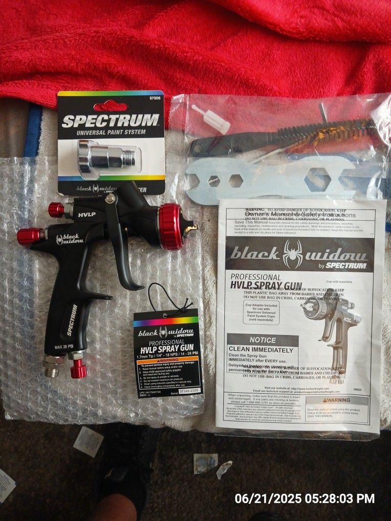 Black Widow Professional Spray Gun