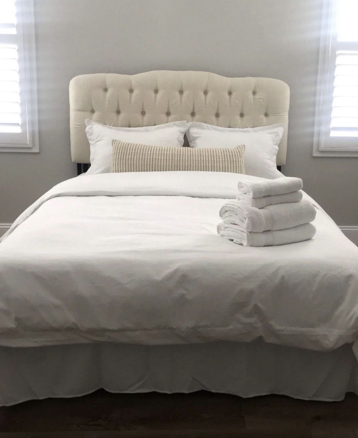 Tufted Queen headboard